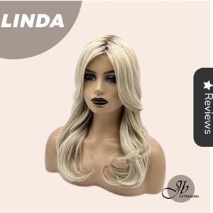 Linda Blonde Wig by JB EXTENSTIONS